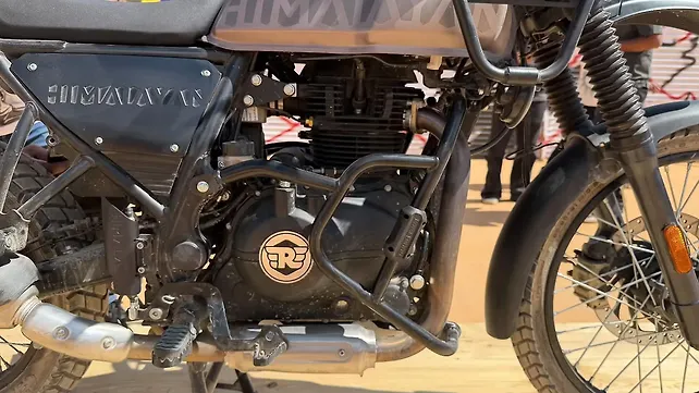 Royal Enfield Himalayan 440 Engine From Right