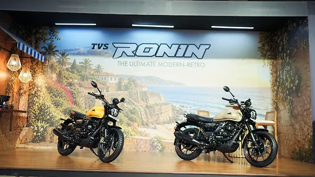 Updated TVS Ronin Launched with New Variant and Features Updated TVS Ronin Launched with New Variant and Features