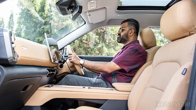 MG Hector Tomahawk EV Infotainment System