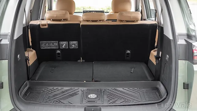 MG Hector Tomahawk EV Third Row Seats