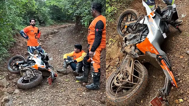 KTM 390 avanturistička vožnja
