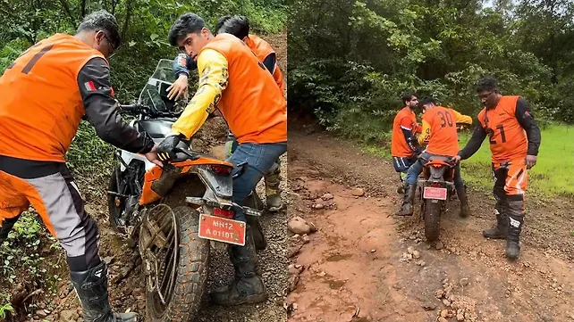 KTM 390 avanturistička vožnja