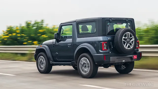 Mahindra Thar OG Left Rear Three Quarter