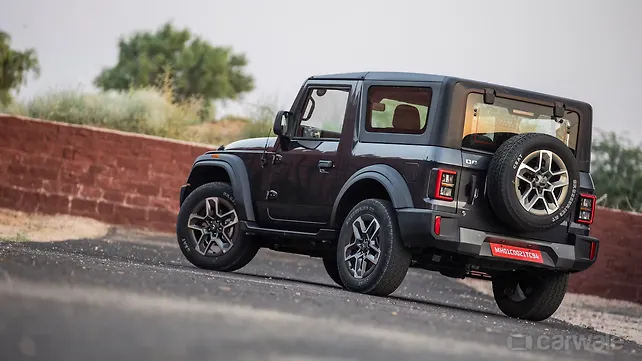 Mahindra Thar OG Left Rear Three Quarter