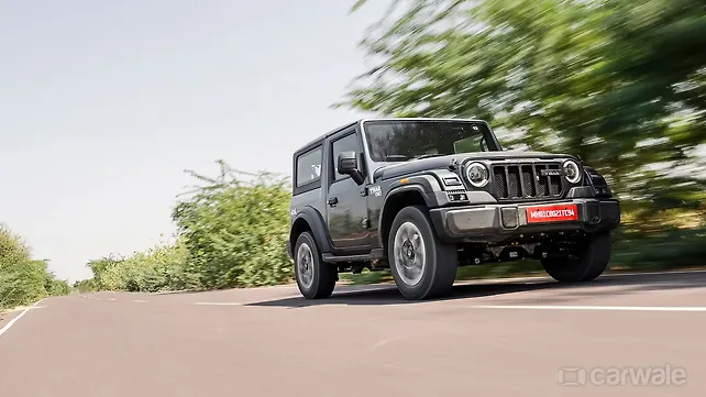 Mahindra Thar OG Right Front Three Quarter