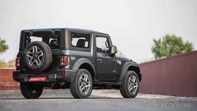 Mahindra Thar OG Right Rear Three Quarter