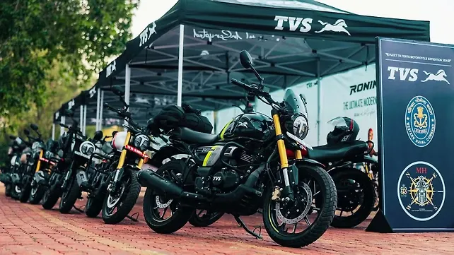 Indian Navy Picks the TVS Ronin for a 1,600km Expedition