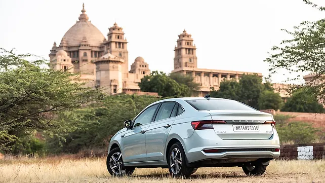Skoda Slavia Facelift Left Rear Three Quarter