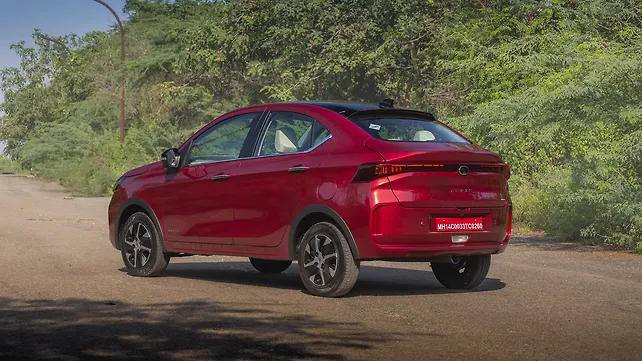 Tata Aeris Left Rear Three Quarter