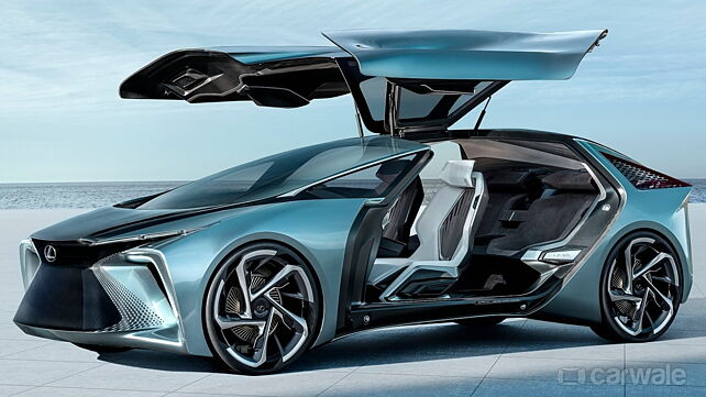 Lexus LF-30 Concept has gullwing doors and 536bhp