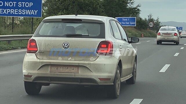 BS-VI compliant Volkswagen Polo and Vento spied testing