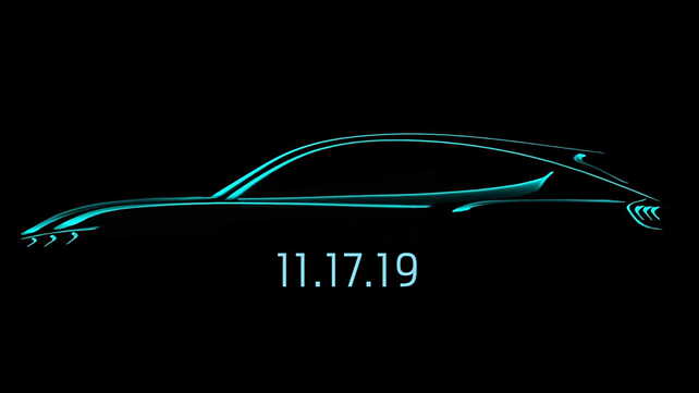 Ford Mustang-based electric crossover officially teased