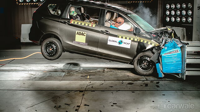 मारुति सुज़ुकी अर्टिगा ने ग्लोबल NCAP क्रैश टेस्ट में 3-स्टार सुरक्षा रेटिंग पाई