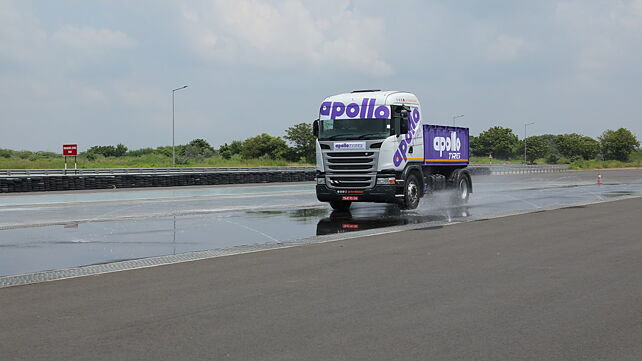 Apollo Tyres collaborates with GARC to establish first wet grip tyre test track in India