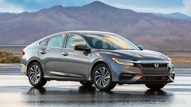 Honda Insight hybrid sedan spied testing in India Honda Insight hybrid sedan spied testing in India