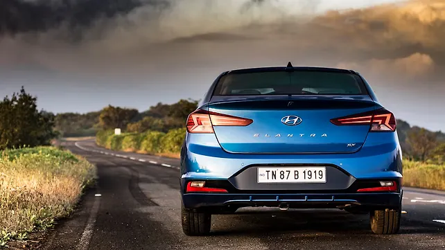 Hyundai Elantra Rear View