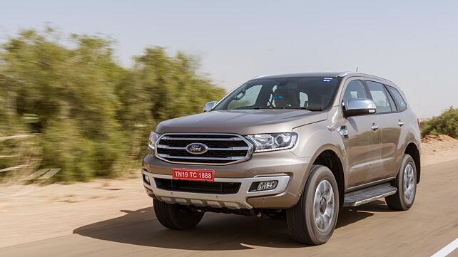 Ford Endeavour, EcoSport and Figo available with discounts up to Rs 2.25 lakh