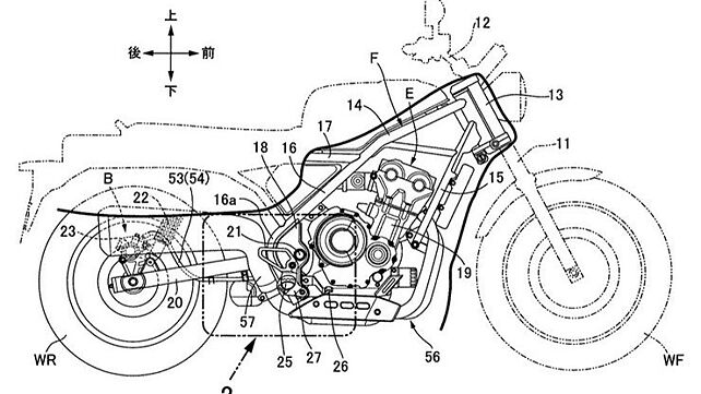 Patent pictures of Honda’s Royal Enfield Interceptor 650 rival leaked!