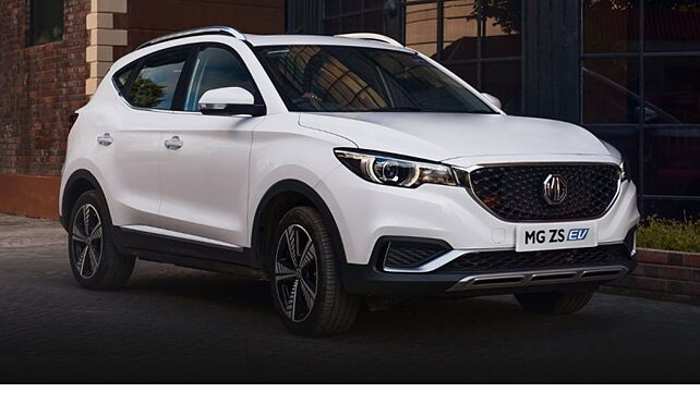 MG ZS EV India launch in January
