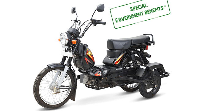 TVS XL100 retro-fitment kit for differently-abled launched at Rs 11,237