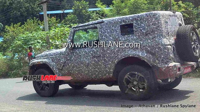 New Mahindra Thar spotted during final rounds of road testing