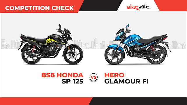 BS6 Honda SP 125 vs Hero Glamour FI: Competition check