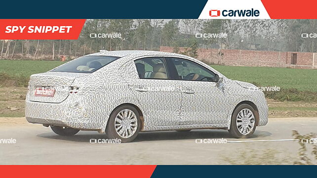 New generation Honda City continues testing in India