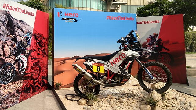   Hero Dakar bike 