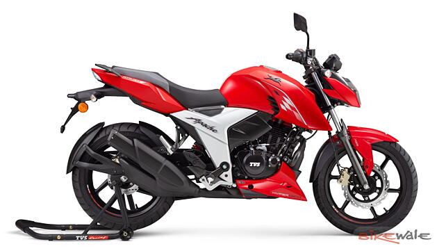 TVS Apache RTR 160 4V Right Side 