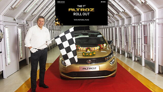 Tata Altroz production begins; first unit rolls off the production line