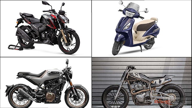 Your weekly dose of bike updates: BS6 TVS Apache and Jupiter launch, Husqvarna unveiling and more! 