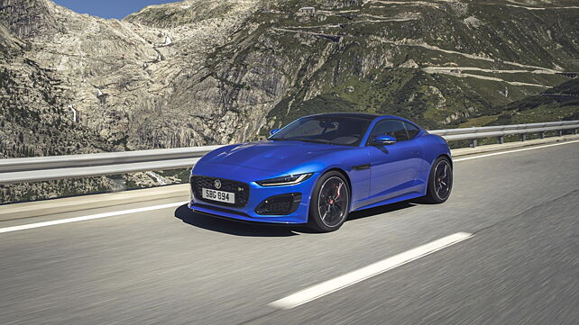 India-bound Jaguar F-Type facelift revealed with sleeker face and new V8