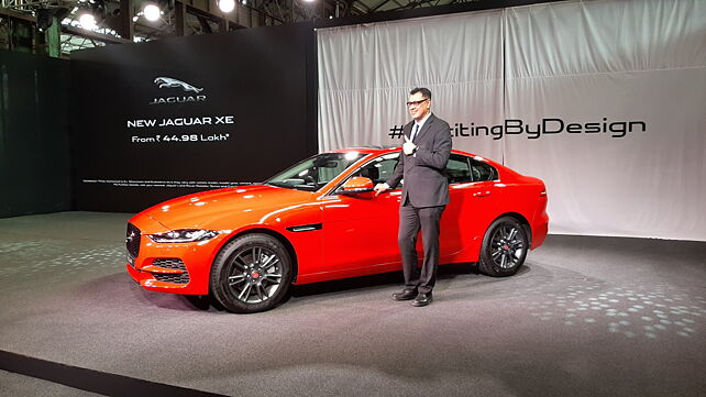 Jaguar XE launched in India: Now in pictures