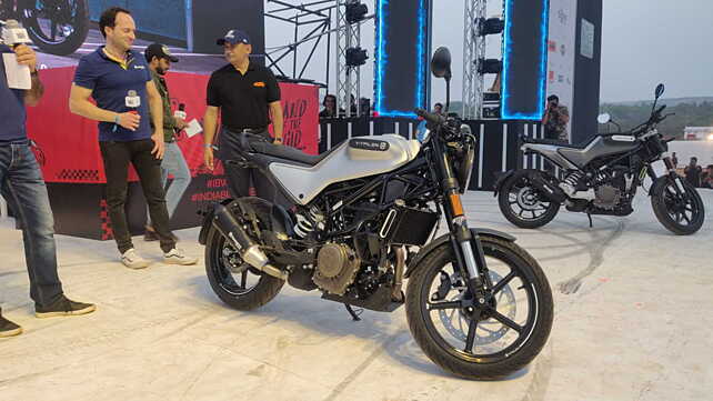 Husqvarna Svartpilen 250 and Vitpilen 250 unveiled at 2019 India Bike Week