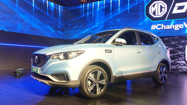 MG ZS EV unveiled in India: Now in pictures