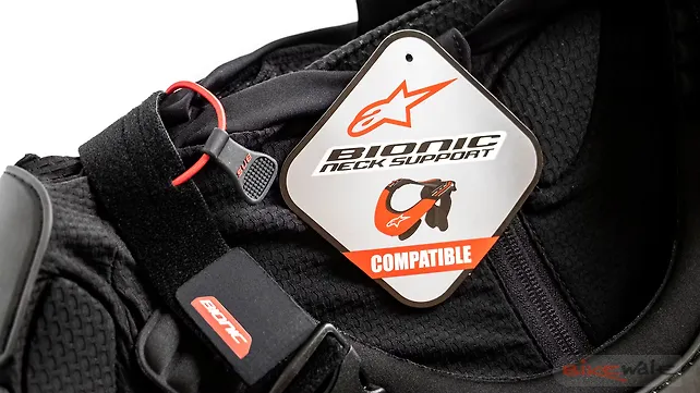 Dirt Bike Chest Protector Alpinestars Bionic Flex Elbow Guards