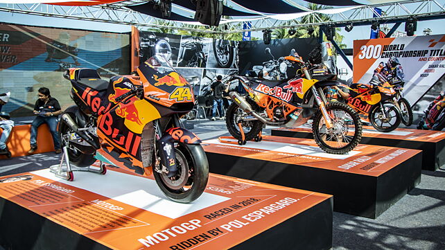 KTM’s competition bikes at 2019 IBW; MotoGP, Moto3 and more!