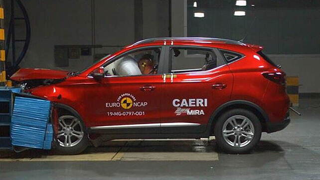 MG ZS EV scores five-stars in Euro NCAP