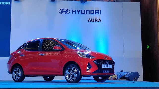Hyundai Aura unveiled in India