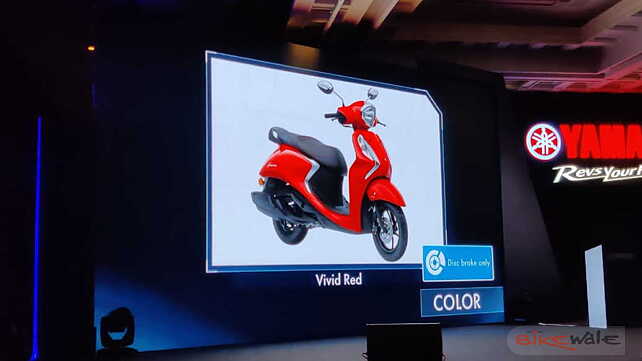 Yamaha Fascino 125 Left Side View 