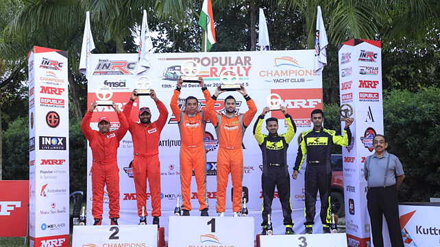 INRC Popular Rally: Gaurav Gill wins fifth title while Chetan Shivram crowned 2019 champion