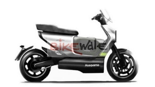 Husqvarna electric scooter image leaked; to be based on Bajaj Chetak