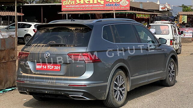 Volkswagen Tiguan Allspace spotted again