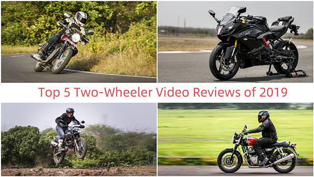 Top 5 Two-Wheeler Video Reviews of 2019