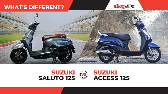 Suzuki Saluto 125 vs Suzuki Access 125: What’s different?