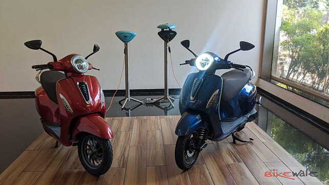 Bajaj Chetak Left Side View 