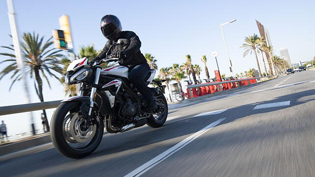 Triumph Street Triple 765 Action