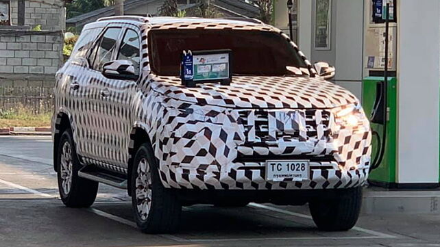 Toyota Fortuner facelift spied testing in Thailand; India launch soon?