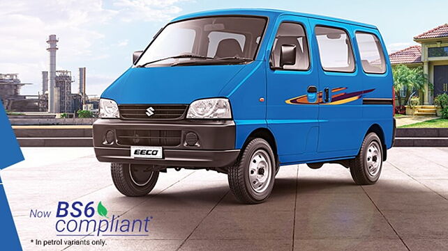 Maruti Suzuki Eeco is now BS6 compliant