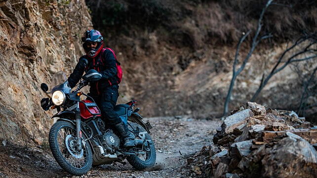 Royal Enfield Himalayan Action